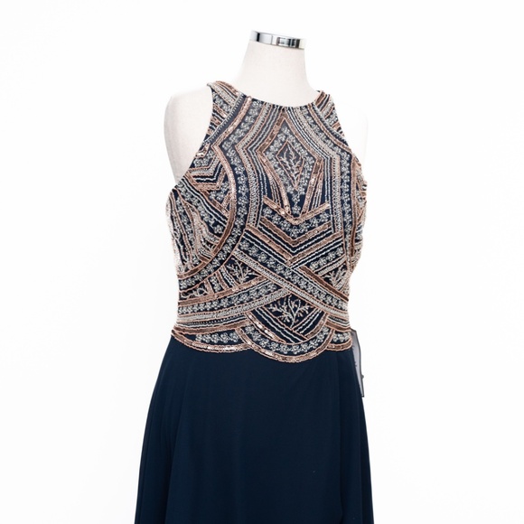 Betsy & Adam - Petite Beaded Gown - Picture 13 of 13